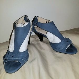 Dusty Blue Circa Joan & David Luxe Heels